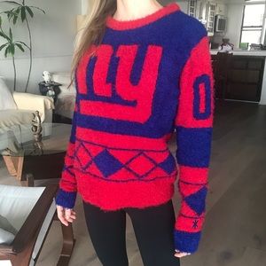 New York Giants Winter Sweater- Small